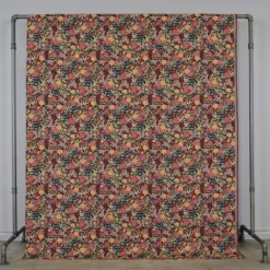 Arvidssons textil Blommiga Möbeltyger|Mönstrade Möbeltyger|Romantic svart jacquard