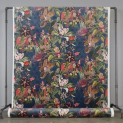 Gardintyger Mönstrade|Sammetstyger|Sammet Botanic Chic