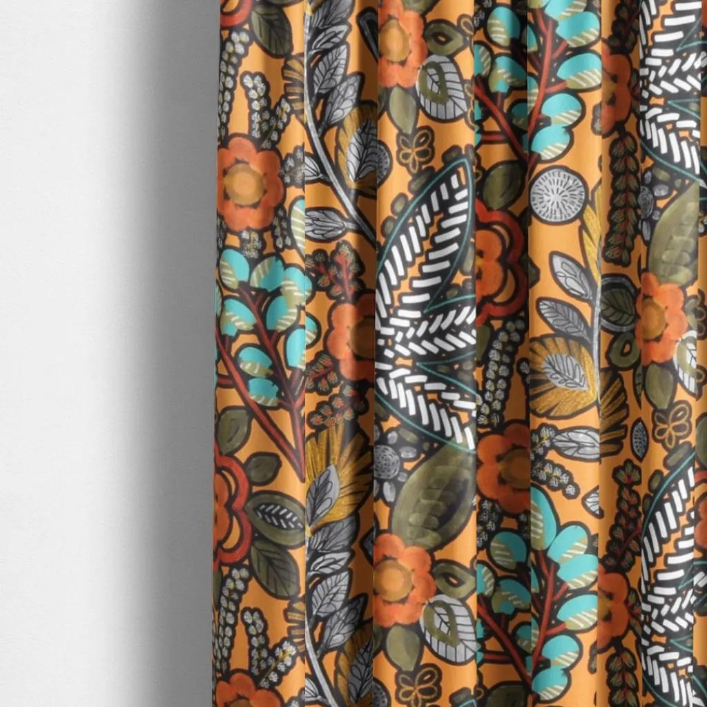 Nordisk Textil Gardintyger Mönstrade|Sanza tyg