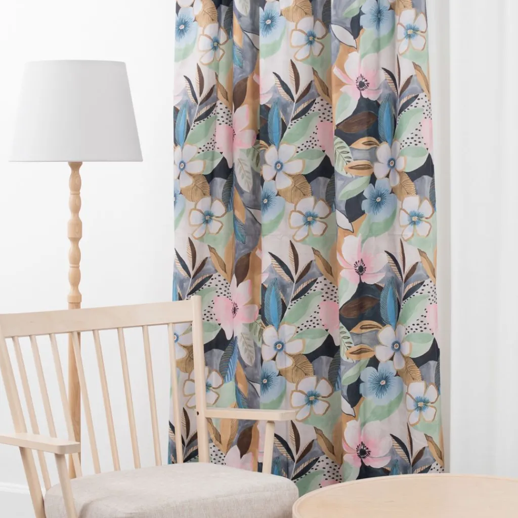 Nordisk Textil Gardiner Mönstrade|Selena gardiner