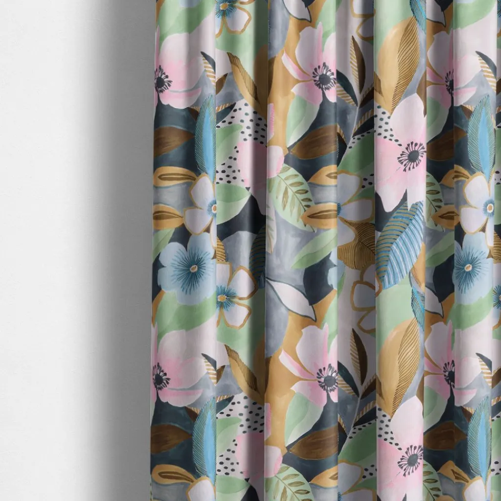 Nordisk Textil Gardiner Mönstrade|Selena gardiner