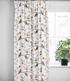 Arvidssons textil Gardiner Mönstrade|Sidensvansar gardiner