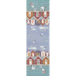 Ekelund Bordslöpare|Ekelund Löpare|Sjöbod löpare 35x120 - s Linneväveri