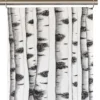 Arvidssons textil Panelgardiner|Skogsbryn panelgardiner med björkstammar