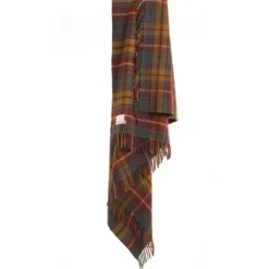Tweedmill textiles Ullplädar|Skotskrutig ullpläd Antique Buchanan - 100% Ull, 150x183 cm