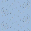 Arvidssons textil Gardintyger Mönstrade|Arvidssons Textil|Skärfläcka ljusblå tyg – Naturligt och harmoniskt fågelmotiv