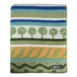 Kerstin Landström Design Ullfiltar|Österlen sommar ullfilt 130x180cm -