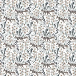 Arvidssons textil Gardintyger Mönstrade|Arvidssons Textil|Stjärnspeja offwhite-ljusbrun tyg