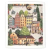 Arvidssons textil Disktrasor|Stortorget disktrasa – stadsmotiv i naturligt material