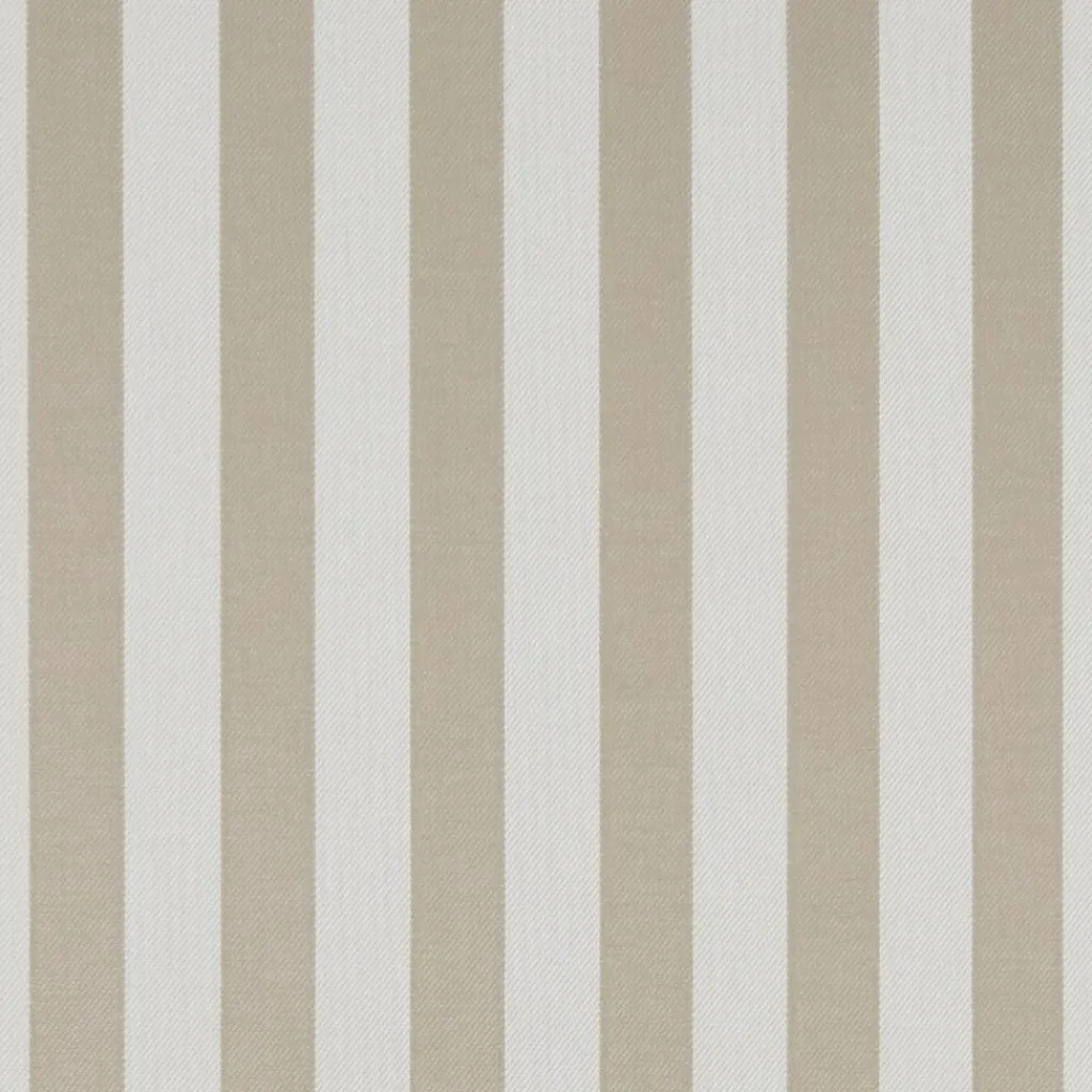 Randiga Möbeltyger|Dynväv|Straight Line outdoor beige randigt jacquardtyg