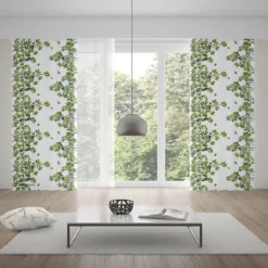 Arvidssons textil Gardiner Mönstrade|Svallöv gardiner