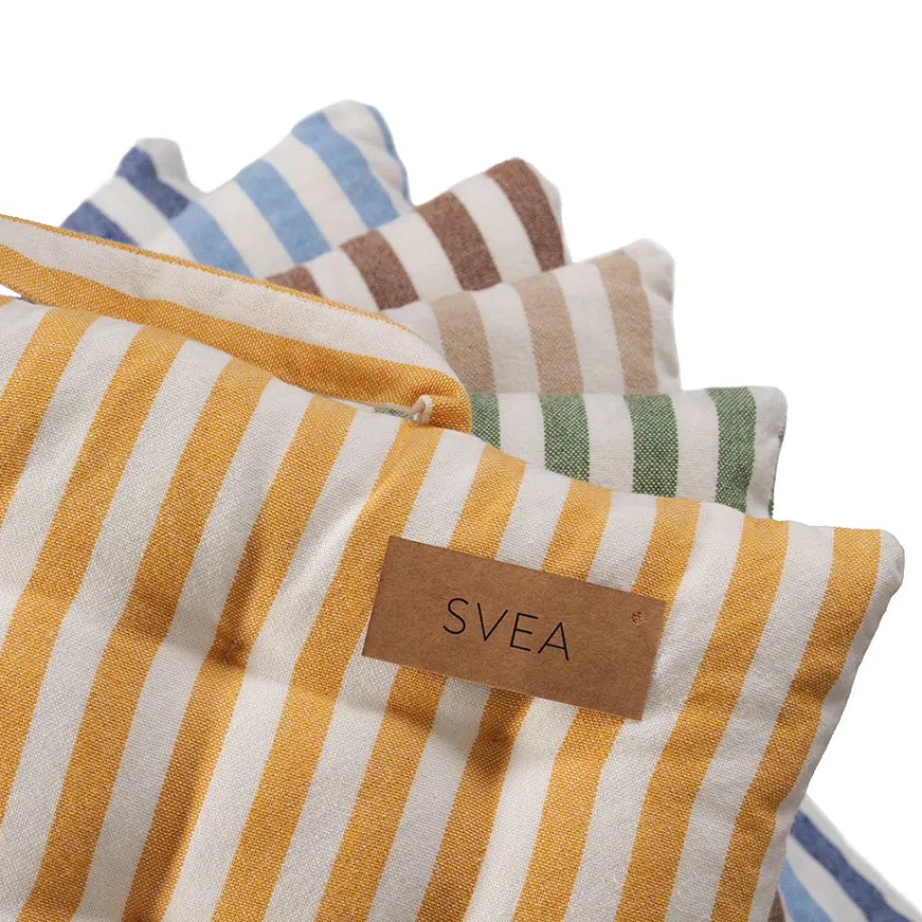 Fondaco Sittunderlag|Svea gul sittdyna med handtag