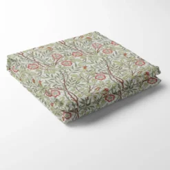 Nordisk Textil Bordsduk|Sweet flower vinröd bordsduk