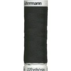 Gutermann Sytråd|Sytråd 200m Col.000 svart