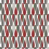 Arvidssons textil Textilvaxduk|Textilvaxduk Blader grön-röd