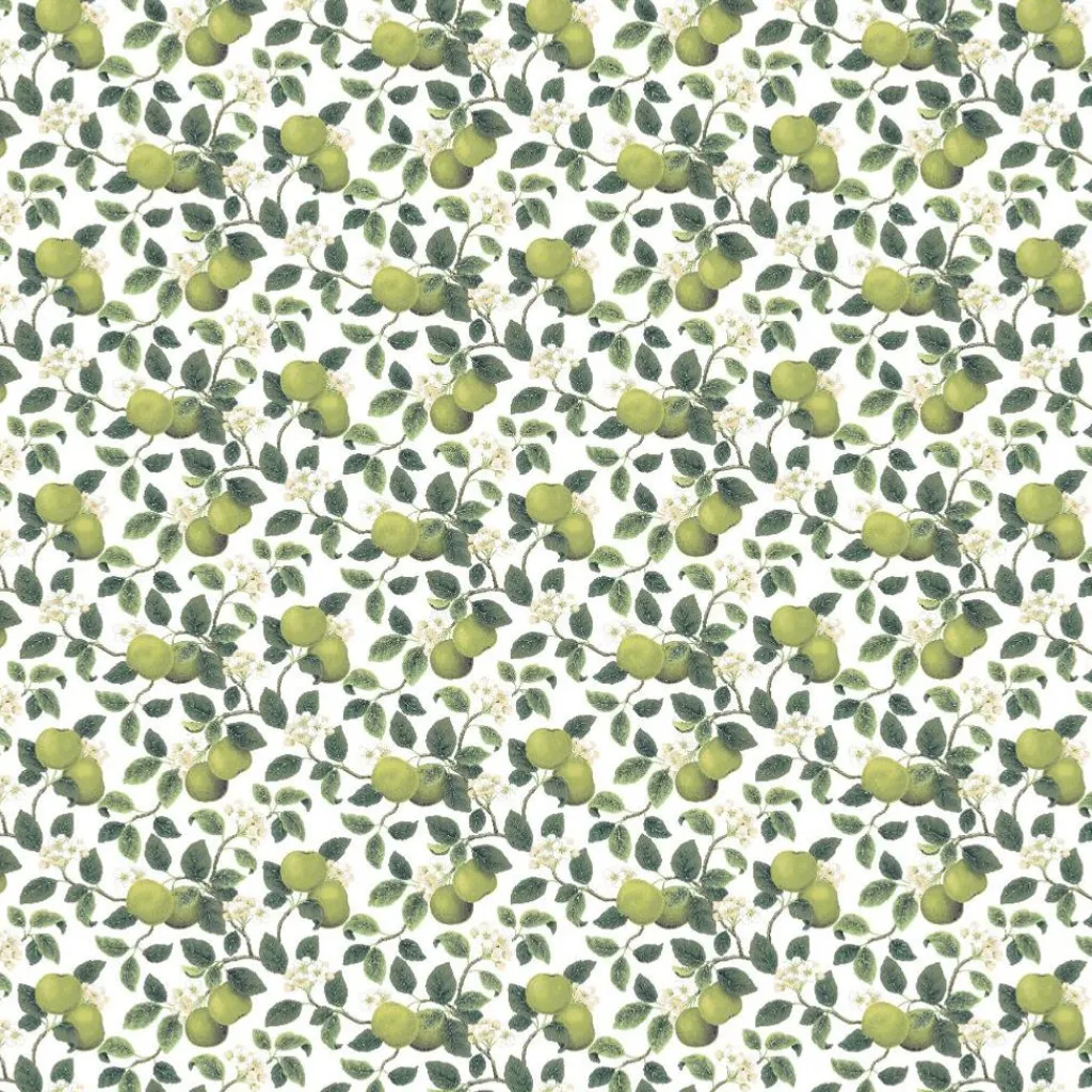 Arvidssons textil Textilvaxduk|Textilvaxduk äppellycka grön