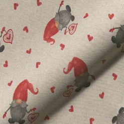 Gardintyger Mönstrade|Jultyger|Tomte love tyg