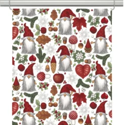 Arvidssons textil Julgardiner|Panelgardiner|Tomteskogen panelgardiner
