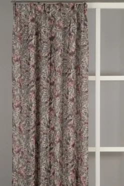 Redlunds Gardiner Mönstrade|Toulouse ljusrosa gardiner - mjuka beige och rosa toner