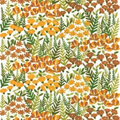 Arvidssons textil Bordsduk|Täppan gul bordsduk