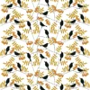 Arvidssons textil Gardintyger Mönstrade|Arvidssons Textil|Trast i hast vit-gul tyg
