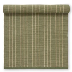 Jakobsdals Jullöpare|Bordslöpare|Tri grön/jute 40x140 löpare