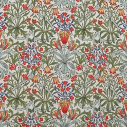 Blommiga Möbeltyger|Mönstrade Möbeltyger|Tulip art craft gobeläng
