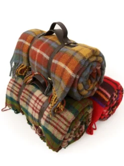 Tweedmill textiles Picknickfiltar|Tweedmill Picknickfilt Royal Stewart, Röd med Vattentät Baksida, 145 x 183 cm