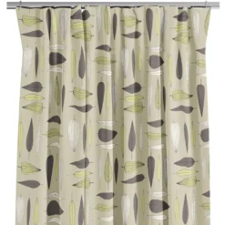 Arvidssons textil Gardiner Mönstrade|Under trädet beige gardiner