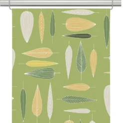 Arvidssons textil Panelgardiner|Under trädet grön panelgardiner