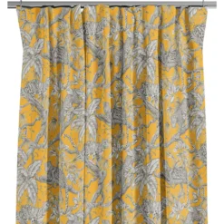 Nordisk Textil Gardiner Mönstrade|Usambara gardiner