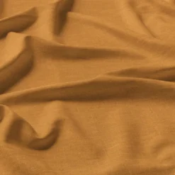 Nordisk Textil Gardintyger Enfärgade|Linnetyger|Verone Linne Ockra – Stentvättat 100 % Lin