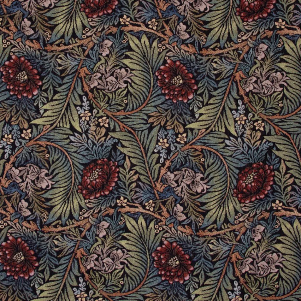 Blommiga Möbeltyger|Mönstrade Möbeltyger|Victorian Art Craft gobeläng