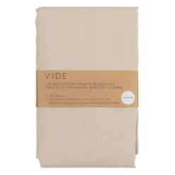 Fondaco Bordsduk|Vide beige textilvaxduk vattenavvisande duk