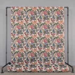 Mönstrade Möbeltyger|Vintage flora – gobelängtyg i klassisk stil för möbler & inredning