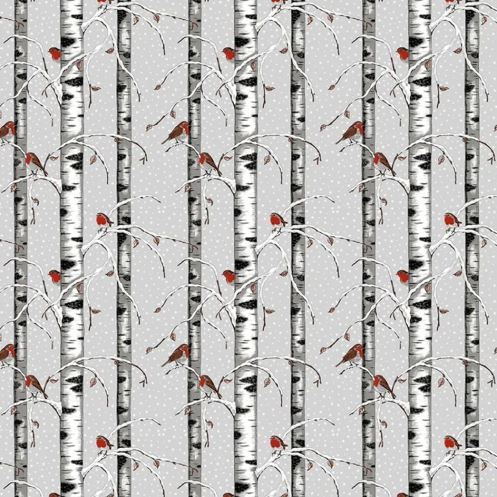 Arvidssons textil Gardintyger Mönstrade|Arvidssons Textil|Vinterdungen grå tyg