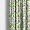 Arvidssons textil Gardintyger Mönstrade|Arvidssons Textil|Westerlunds Blomma lila-grön tyg
