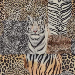 Nordisk Textil Mönstrade Möbeltyger|Wildlife Mandala möbeltyg