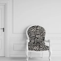 Mönstrade Möbeltyger|Zebramönstrat gobelängtyg